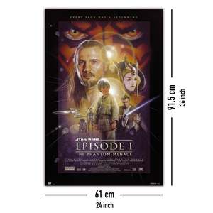 Digital Printed Star Wars Episode 1 the Phantom Menace <b>Poster</b> for Home Decor - Product Image 4