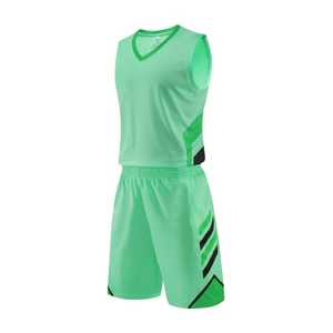 เสื้อเจอร์ซีย์บาสเก็ตบอลสีฟ้าสำหรับเยาวชนและผู้ใหญ่ผ้าโพลีเอสเตอร์ออกแบบได้ตามต้องการ - Product Image 6