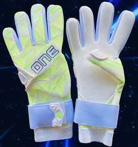 Gants de gardien de but en cuir de qualité supérieure personnalisables coupe personnalisée poignée en latex de football en gros - Product Image 6