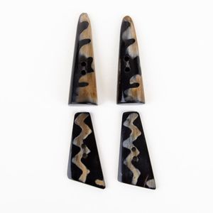 Bouton à bascule en corne de buffle, fermeture unique faite à la main pour manteaux, vestes, pulls, pièces de mode d'hiver de luxe - Product Image 6