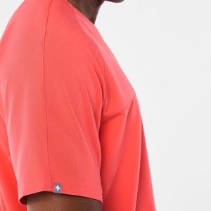 V-Neck Medical <b>Scrub</b> <b>Top</b> for Men Hospital Uniform with Side Slits and Kangaroo Pockets, Nursing <b>Scrubs</b> Set, Surgical Uniform - Product Image 4