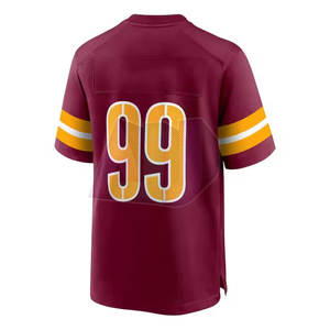 Nuevo Conjunto de Uniforme de Fútbol Americano Transpirable de Manga Corta para Equipos que Buscan un Estilo Profesional y un Ajuste Atlético Cómodo - Product Image 2