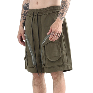 Pantalones Cortos Cargo Casuales para Hombre, Tallas Grandes, Personalizados, de Secado Rápido, Transpirables, Resistentes al Viento, Tejidos, 100% Algodón, para Entrenamiento, Running y Natación - Product Image 1