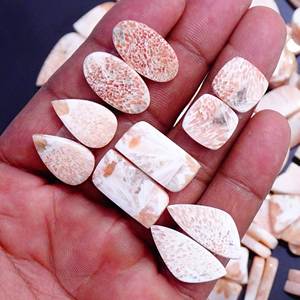 Par de Gemas Semipreciosas de Cuarzo Natural, Cabujones Sueltos al por Mayor de Alta Calidad para la Fabricación de Joyería, India - Product Image 1