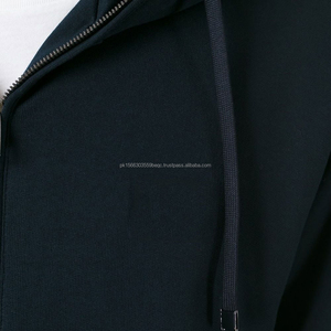 Sweats à capuche zippés pour hommes de sport à manches longues pour la saison d'hiver Vente en gros Conception imprimée personnalisée Fermeture éclair pour hommes Sweats à capuche Service OEM - Product Image 5