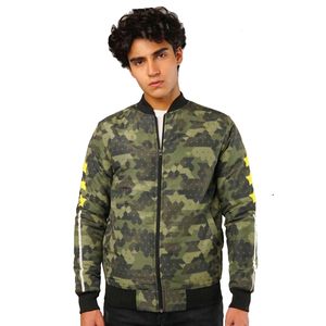 OEM Fabricant Sublimation de haute qualité Hommes Collège Manches en cuir Logo personnalisé Baseball Bomber Letterman Varsity Jacket - Product Image 1
