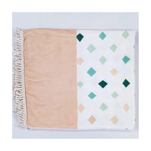 GOTS Certified 100% Cotton Quick Dry Golf <b>Beach</b> <b>Towel</b> Customizable and Absorbent for Home Use Latest Design - Product Image 2