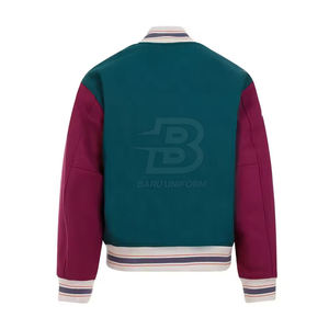 แจ็กเก็ตเลตเตอร์แมนสำหรับผู้หญิงเสื้อแจ็กเก็ตเลตเตอร์แมนผ้าพรีเมี่ยมสำหรับขาย - Product Image 2