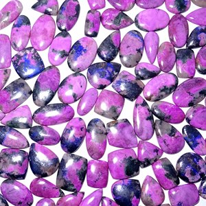 Natural Cobalto Calcite Cabochon Loose Gemstone for Making Jewelry Handmade Bulk <b>Product</b> Customize Shape Size - Product Image 6