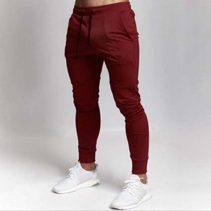 Custom Fashion Blank Men's Clothing <b>Joggers</b> Pants Trousers <b>Slim</b> Fit Sportswear Running High Waist Breathable With Pocket Trouser - Product Image 2