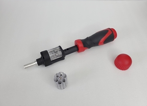 Herramienta de mano portátil 12 en 1 destornillador de trinquete de carga automática con agarre de 2 colores para bricolaje - Product Image 3