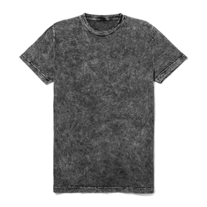 เสื้อยืดแขนยาวของผู้ชายซักด้วยกรดผ้าฝ้าย100% ระบายอากาศได้ดีโอเวอร์ไซส์เข้ารูปด้านหน้าออกแบบได้ตามต้องการ - Product Image 5