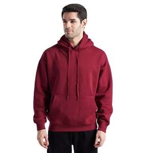 Sudadera con Capucha de Hombros Caídos para Hombre, 490 GSM, Algodón Felpa, Oversize, Cálida, Estilo Urbano, Personalizable OEM, Etiqueta Privada, Directo de Fábrica - Product Image 1