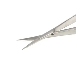 Professional Customized Logo Spring Scissors Suit For Trimming <b>Eyelashes</b> And Brows Curved Blade <b>Under</b> Private Label - Product Image 4