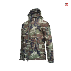 Veste softshell confortable au design personnalisé pour hommes, fermeture éclair écologique, tissu respirant avec logo personnalisé - Product Image 6