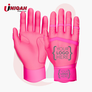 Guantes de Bateo de Béisbol y Sóftbol para Hombre, de Alta Calidad, Personalizados al por Mayor, con Puño Corto, Transpirables, Azules, Último Diseño - Product Image 1