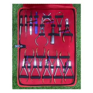 Juego de Herramientas Dentales de Ortodoncia, 18 Piezas, Alicates Wenquar con Insertos de Carburo de Tungsteno, Kit de Herramientas para Dentistas, Instrumentos Dentales - Product Image 1