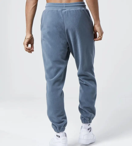 Pantalones Deportivos Casuales de Cintura Media al por Mayor, Holgados, 80% Algodón, 20% Poliéster, Ligeros, de Felpa, Secado Rápido, Transpirables, Lisos - Product Image 5