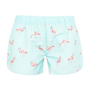 Pantalones cortos informales de algodón transpirable para mujer Pantalones cortos casuales de cintura alta elásticos para mujer Ropa de verano - Product Image 1