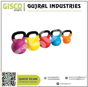 Vente en gros économique de Kettlebells enduits de vinyle pour la salle de sport et l'entraînement à domicile Prix économique pour la vente à l'exportation - Product Image 2