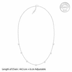 Elegante collar con colgante de Estrella de plata oxidada, joyería fina elegante con colección de dijes, perfecto para bodas o uso diario - Product Image 5