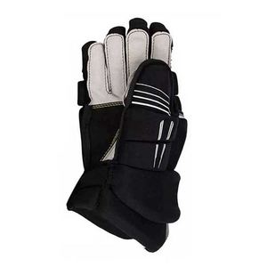 Customizable Premium Quality Men's Ice Hockey <b>Gloves</b> Breathable <b>Lace</b>-Up Closure Factory Wholesale Protective Gear Soft Fabric - Product Image 6