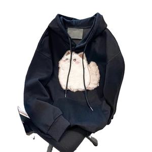 Women Hoodies Spring Autumn Female Couples <b>Clothes</b> Cartoon Embroidery Lovely 3D <b>Cat</b> Print Pullover Hoodies Women Hoodies - Product Image 4