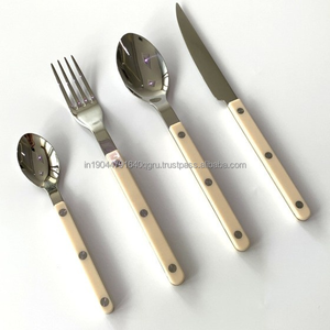 ขายดีที่สุดหรูหราสแตนเลสมีดช้อนส้อม Flatware ชุดอาหารเย็น 18/10 - Product Image 1