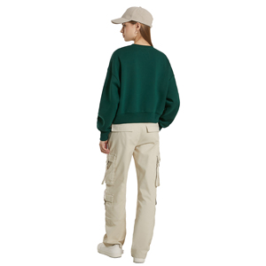 Las mejores sudaderas con capucha para mujer, manga larga, cuello redondo, gran tamaño, invierno, moda informal, logotipo frontal, recién llegado, 100% algodón, respetuoso con el medio ambiente - Product Image 3
