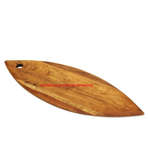 Planche à découper en bois de manguier en forme de poisson Prix bon marché et vente en gros Planche à découper écologique - Product Image 3
