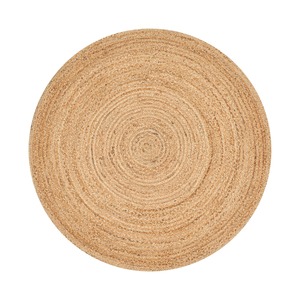 Tapis rond en jute tressé classique Tapis réversible tressé à la main Tapis Extra Large à bas prix Produit en vrac - Product Image 1