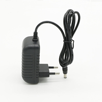 Adaptateur universel secteur LED AC/DC pour caméra, prise murale Euro/US, entrée 100-240V AC 50/60Hz, adaptateur d'alimentation 12V 1A