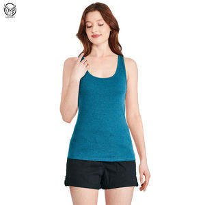 Camiseta sin mangas de sublimación de buena calidad para mujer, 100% algodón, para la temporada de verano, último diseño para mujer. - Product Image 1