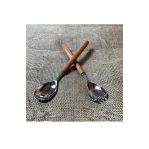 Servidor de ensaladas chapado en oro con mango recubierto negro, nuevo diseño, servidor de ensaladas de metal, precio al por mayor, cubiertos nuevos - Product Image 1