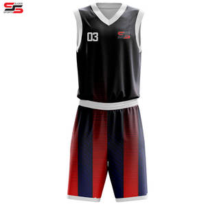 100% Polyester meilleure qualité basket-ball uniforme sport sur mesure nouveau Design respirant maillots Shorts en gros adultes - Product Image 5