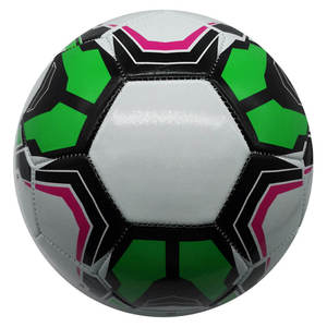 Toutes les tailles de football pas cher personnalisé rayé coloré impression équipe Sports Match formation Pu ballon de football - Product Image 2