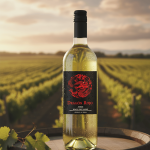 Rượu vang trắng khô Dragon Rojo, 100% Airen, 11% cồn, giống cây nho Tây Ban Nha, 0,75 lít, từ Castilla La Mancha. - Product Image 4