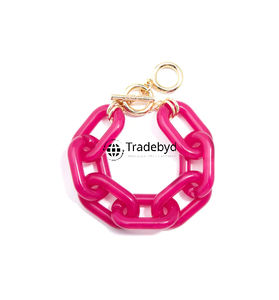 Tradebyd Fashion Bracelets en résine Bijoux artisanaux uniques Idéal pour les femmes Filles Marché de gros et de cadeaux - Product Image 2