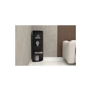 Modern Circular Patterned Four-Tier Multi-Functional Stainless Steel Suntalam <b>Corner</b> Decorative Bookcase Shelf Living Room Made - Product Image 4