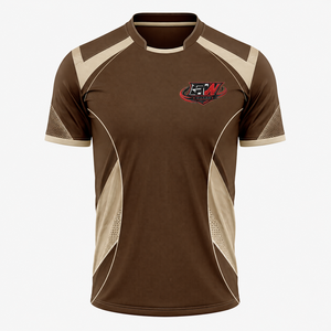T-shirt de tennis performant conçu avec des matériaux respirants, offrant un confort flexible et une qualité durable pour toutes les saisons. - Product Image 1