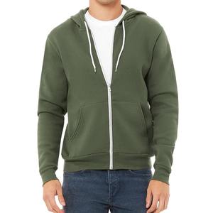 Meilleure qualité en gros Hoodies broderie personnalisée imprimé logo conception pas cher prix fermeture éclair matériel polaire séchage rapide homme sweat à capuche - Product Image 6