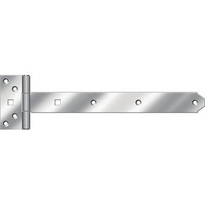 HOHAGE Juego de 10 Piezas de Barras Cruzadas de Acero Cromado Azul, Resistentes, Tamaño 10, para Cercas, Rejas y Portones, 500 mm de Largo x 39 mm de Ancho x 3.5 mm de Grosor - Product Image 1