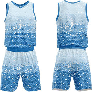 Reversible Malla Baloncesto Jersey Uniforme Venta al por mayor Equipo en blanco Baloncesto Uniforme Característica Secado rápido Servicio Oem - Product Image 1