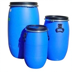 Bidones de Plástico Blancos Apilables de HDPE de 200L 220L (55 Galones) en Venta - Product Image 3