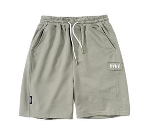 Premium Quality Custom Embroidered <b>Fleece</b> <b>Shorts</b> 100% Cotton Solid Pattern for Gym Lounge Everyday Wear - Product Image 2