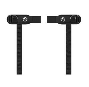 Sangles de levage personnalisées avec logo et anneau en D pour l'haltérophilie, l'entraînement, le CrossFit, la gym, la musculation, avec coussinet en néoprène - Product Image 6