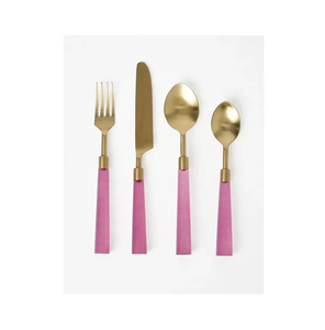 Cubiertos de latón atractivos con diseño de mango de resina Juego de cuchillos de queso con pieza de diseño único Más vendidos - Product Image 6