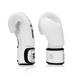 Gants de boxe en cuir Fairtex en gros, modèle 8oz 12oz 14oz 16oz, gants d'entraînement et de sparring, fabriqués au Pakistan - Product Image 6