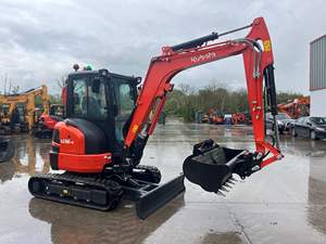 ขายส่งรถขุดขนาดเล็กมือสอง Kubota U27-4 รถขุดตีนตะขาบ 2 ตัน เครื่องขุดไฮดรอลิกขนาดเล็ก ราคาถูก - Product Image 4