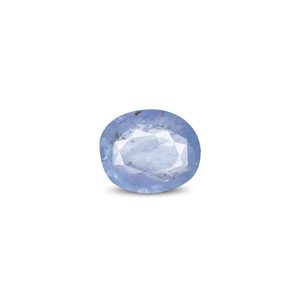 Zafiro Azul Real Facetado, Piedra Preciosa Suelta de 3.62 Quilates, 10 mm, Certificado IGI, Tratado Térmicamente y Pulido - Product Image 1